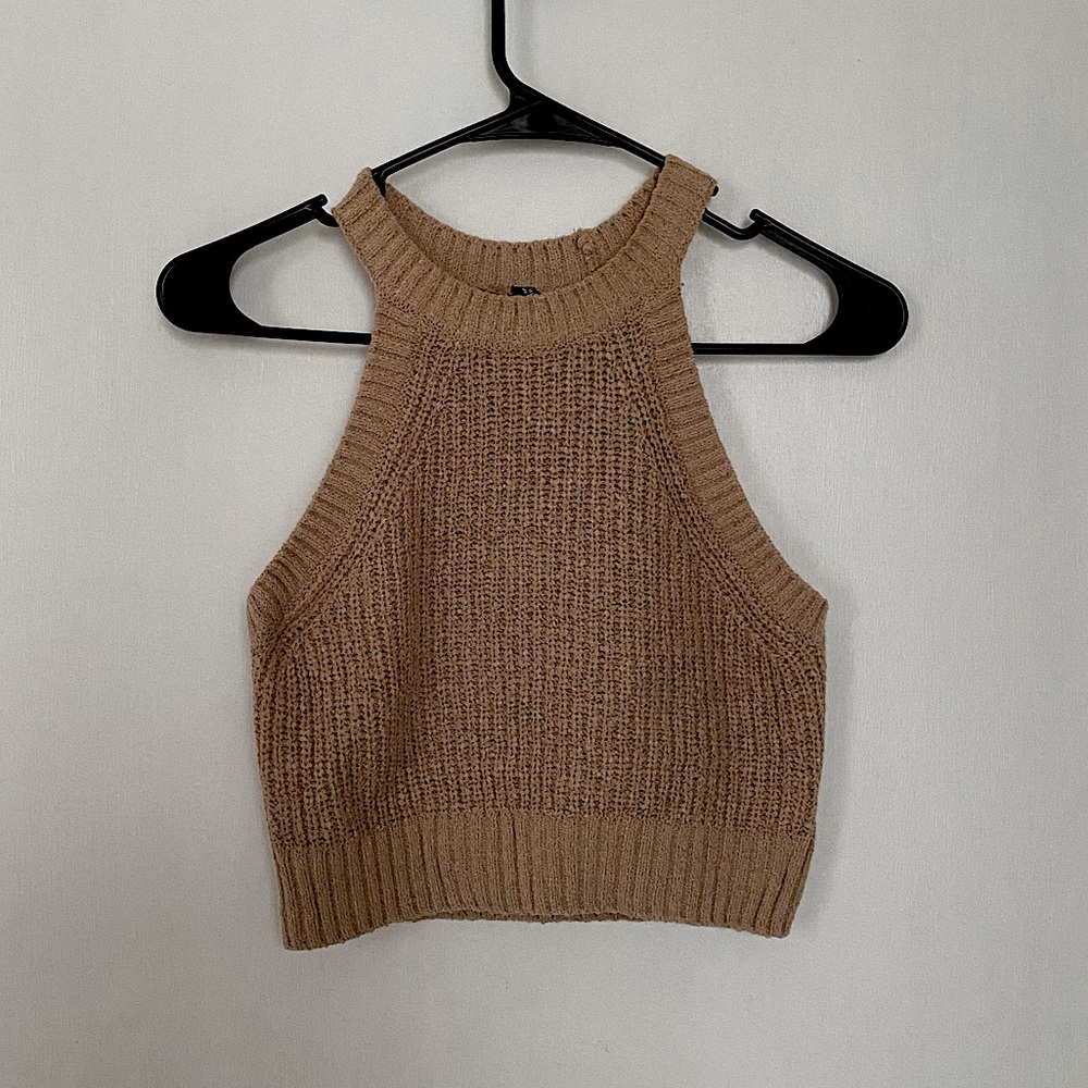 H&M crotchet top tank cropped